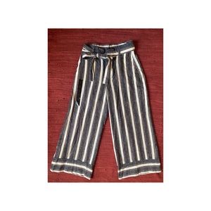 Banana Republic Stripped Linen Pants